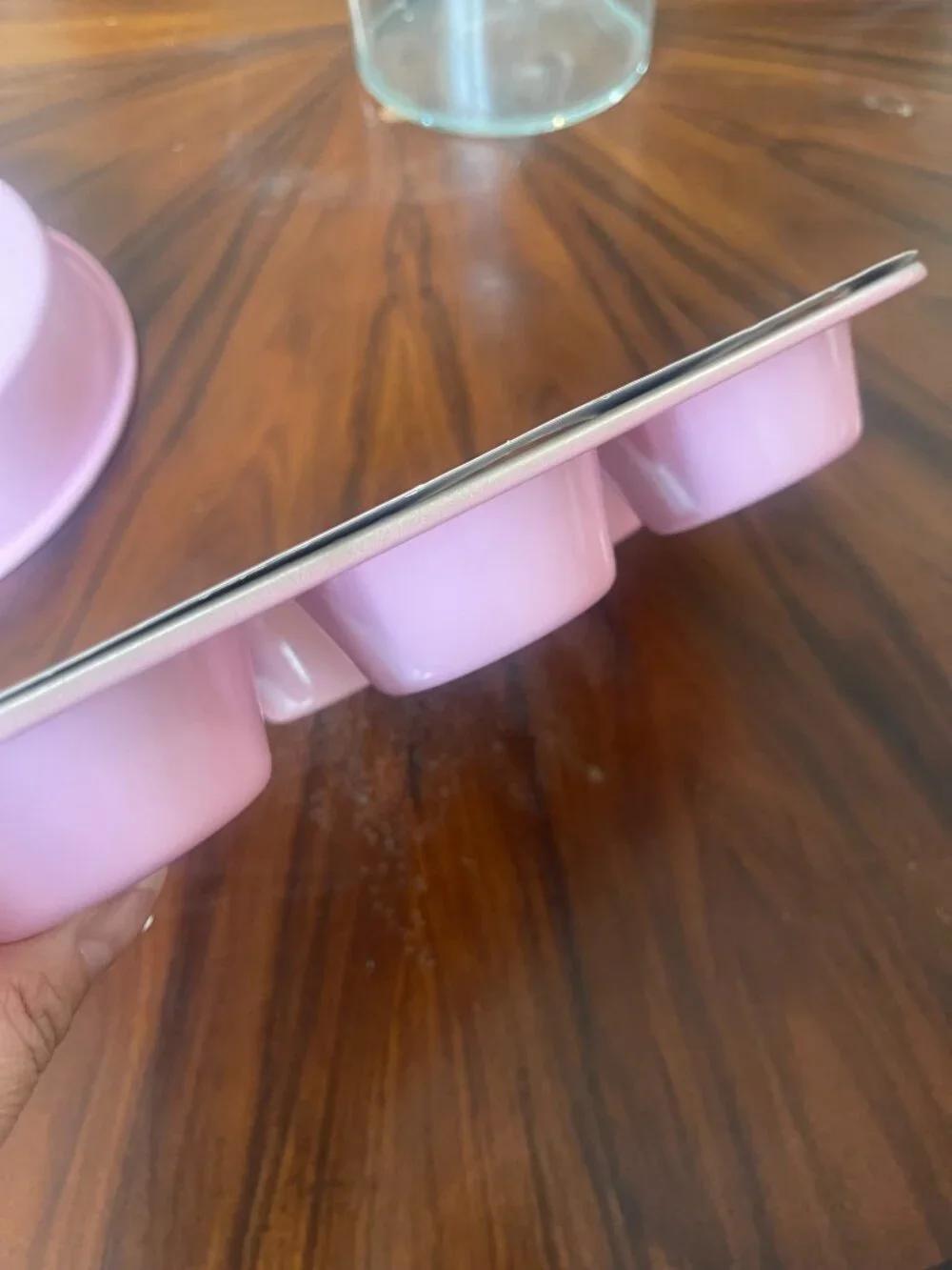Paris Hilton Pink Muffin Pan 6 Cup NWT Aesthetic Bakeware